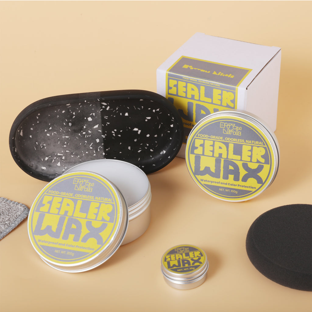 Boowannicole Food-Grade Sealer Wax is available in three sizes: 200g, 100g, and 10g. Odorless, waterproof, and elegantly packaged, ensuring your creative projects shine with vibrant brilliance.