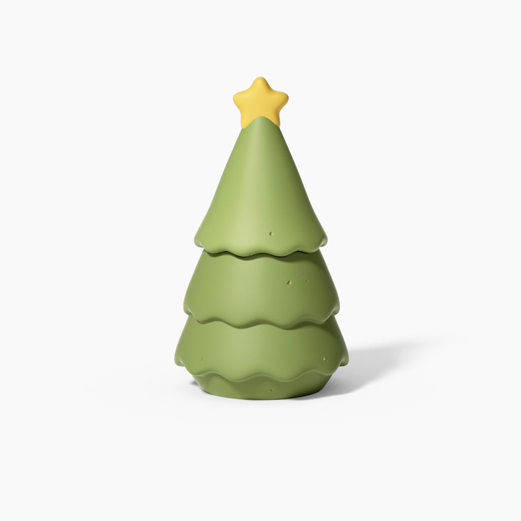 Starlit Christmas Tree Candle Jar-Boowan Nicole