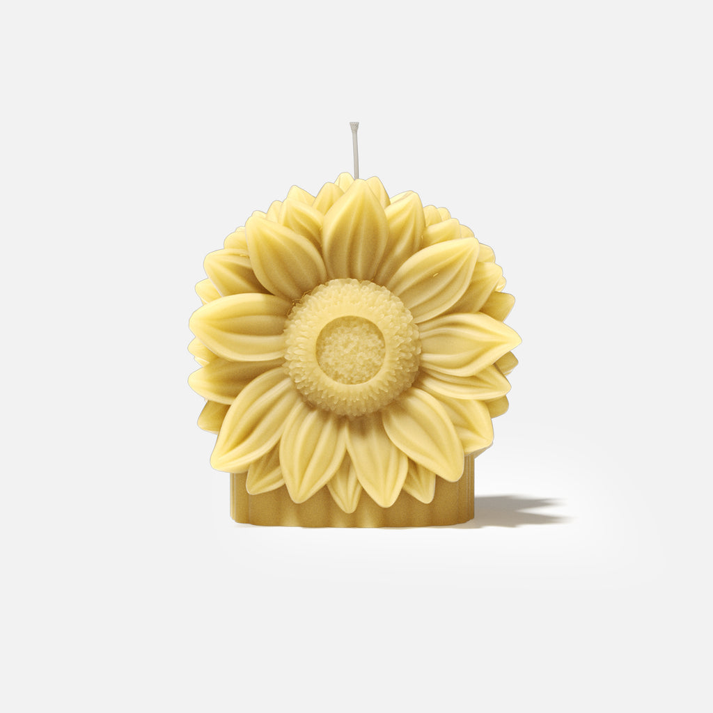 Yellow Sunflower Mirage Candle-Boowan Nicole