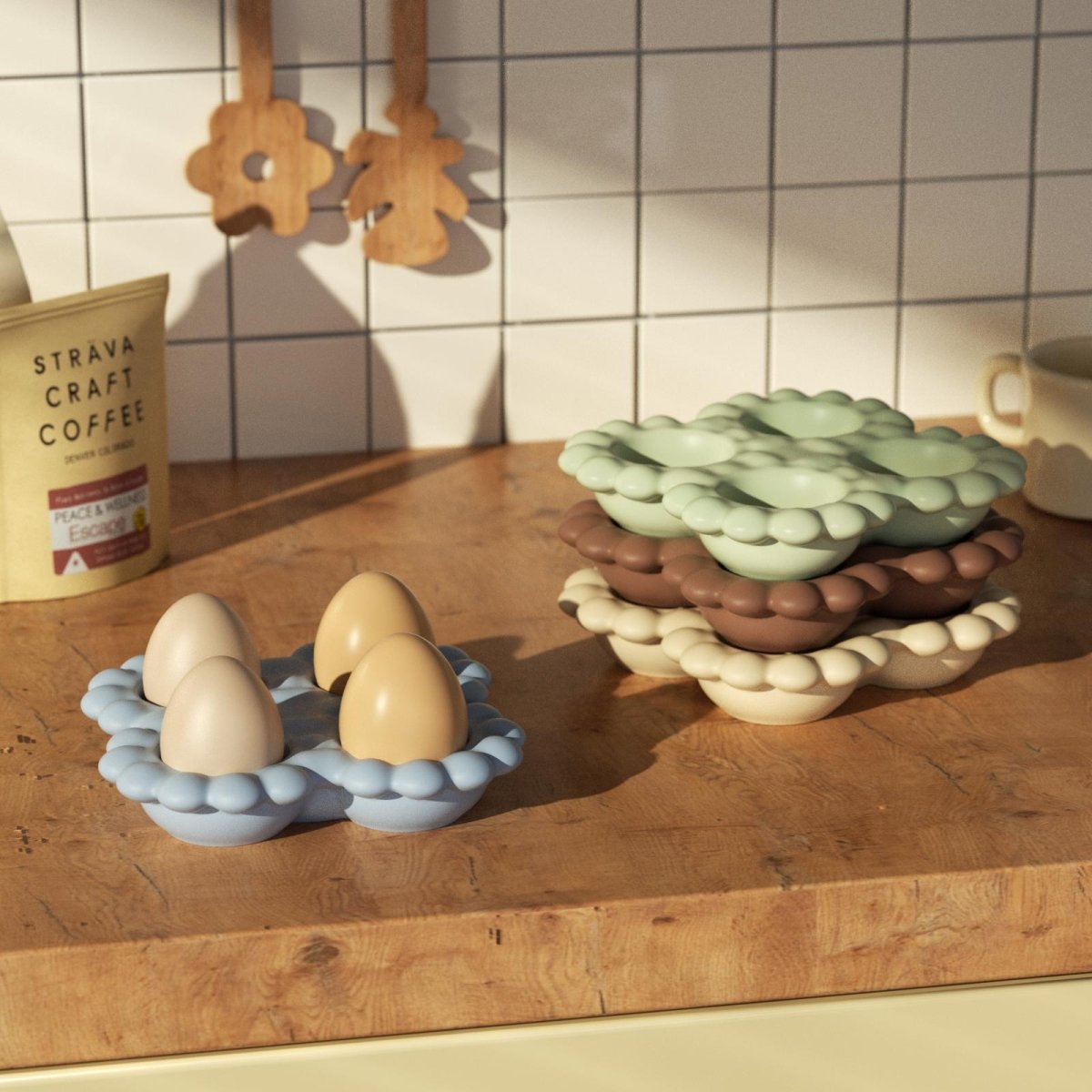 4 - Egg Bubbly Bloom Egg Tray MoldEgg TraySH1262