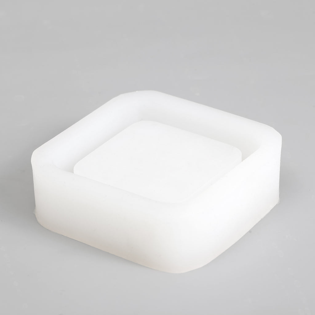 Making White Silicone Mold for Square Small Desk Caddy - Boowan Nicole