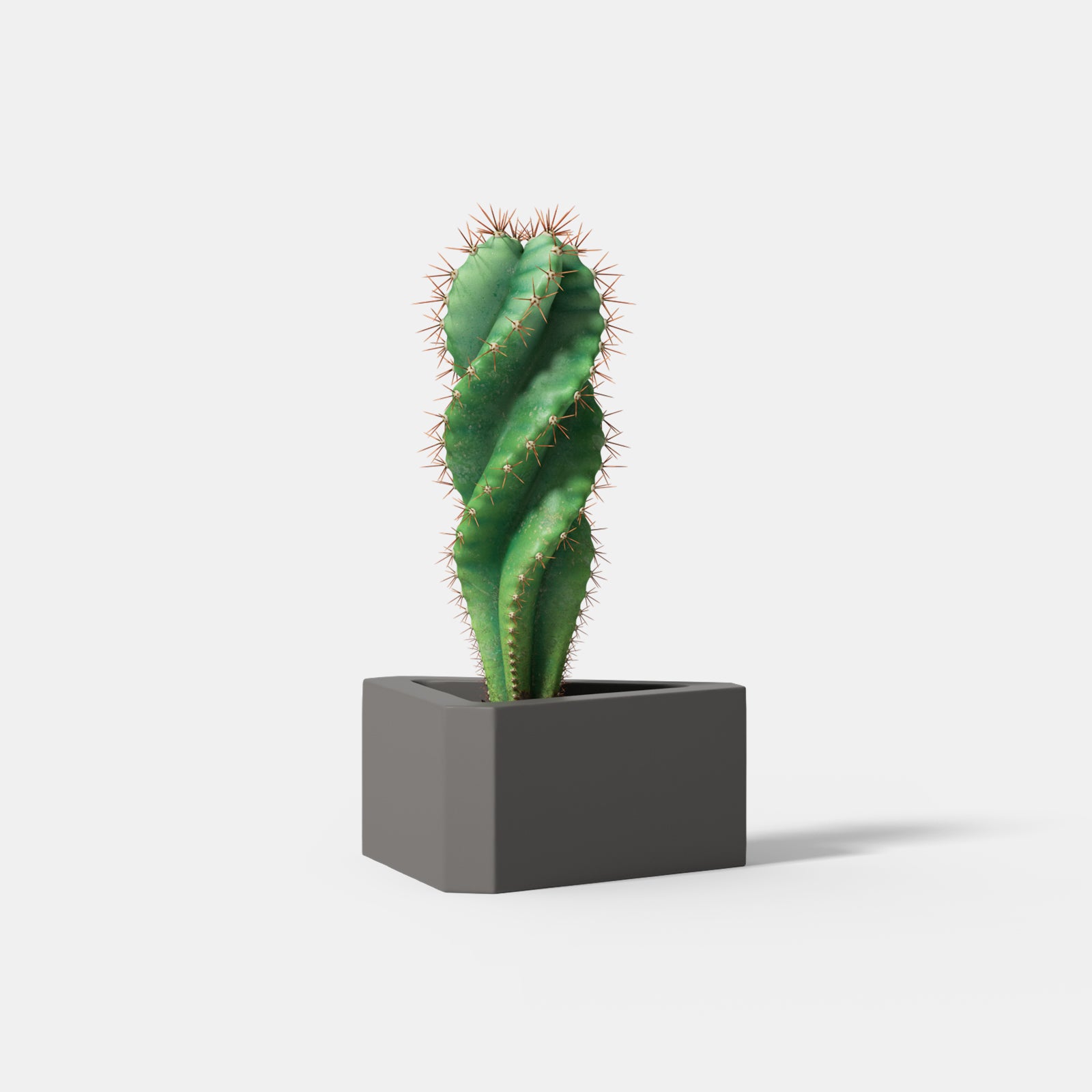 succulent silicone mold Triangle Concrete Succulent Pot Silicone Mold
