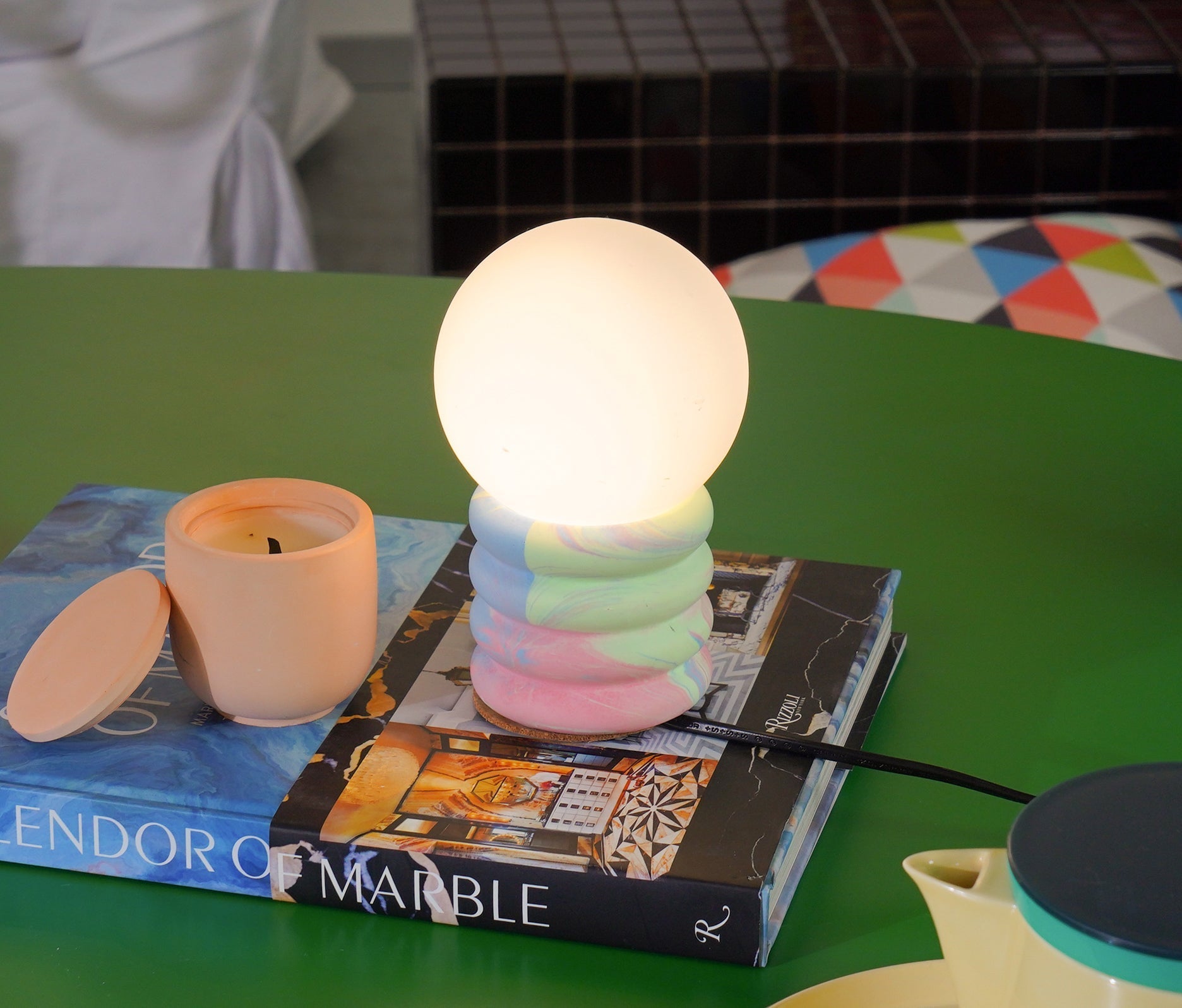 How to Make a Table Lamp - Boowan Nicole