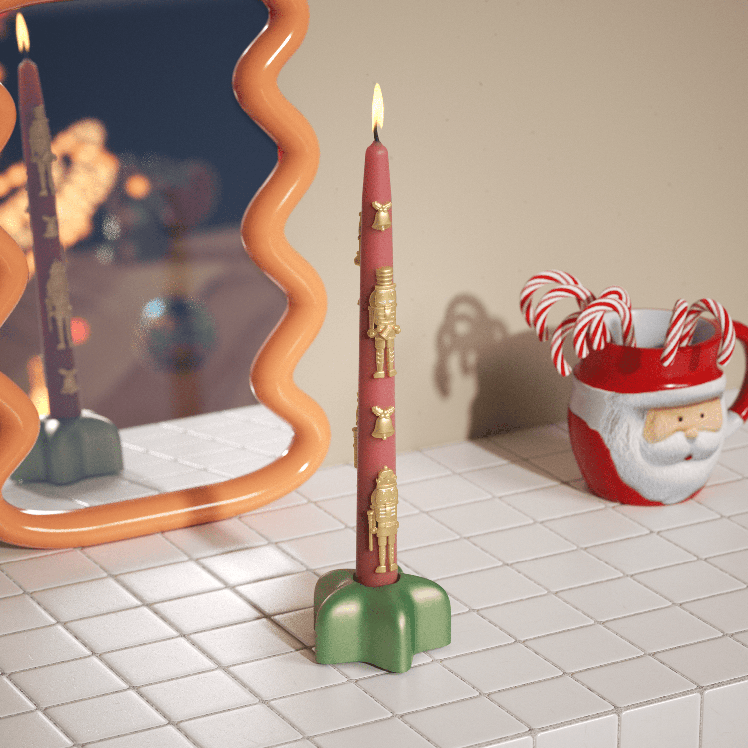 How to Add Beautiful Colors to Taper Candles: A Step-by-Step Guide 🎨🕯️ - Boowan Nicole