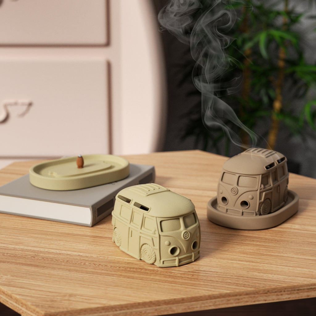 Unveiling Boowannicole's Innovative Silicone Mold Product: The VW Bus Incense Burner 🚐🔥