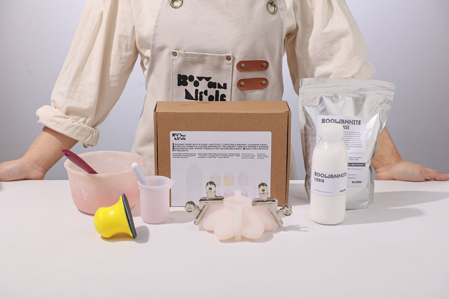 From Matte to Magic: How I Created a Dreamy Gradient Color on Concrete/Gypsum🌸✨