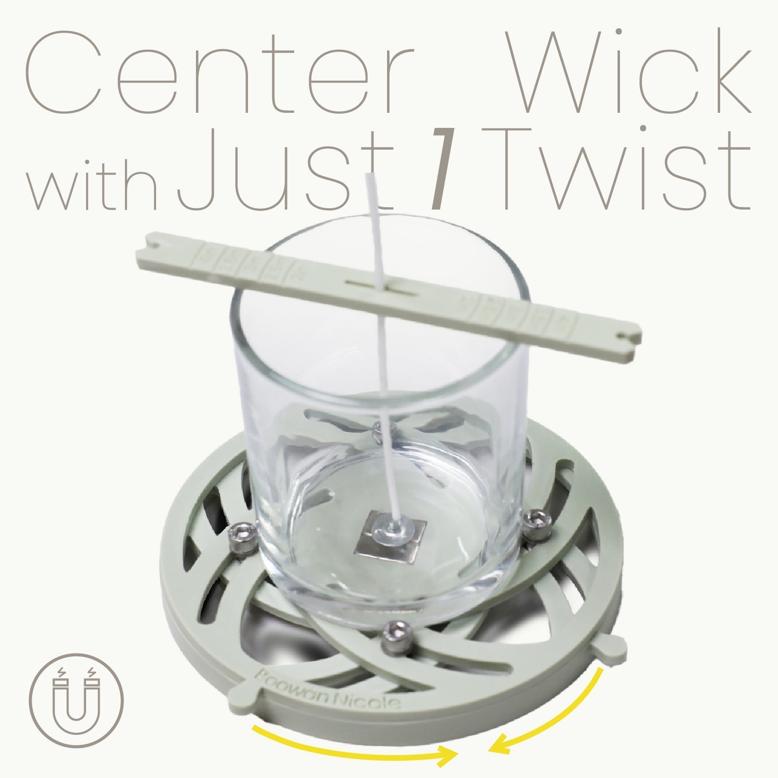 Wick Setter & Centering - Boowan Nicole