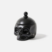 Midnight Skull Candle Jar Silicone Mold
