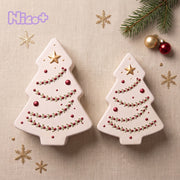 Azulmostaza × Boowan Nicole｜Twinkle Christmas Tree Candle Jar Silicone Mold