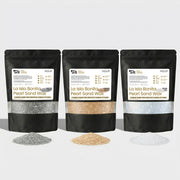 La Isla Bonita Pearl Sand Wax Collection - Moon Dust, Amber Glow & Pearl Veil Candle Sand - Boowan Nicole