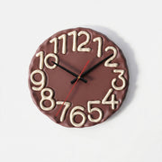 Scribble Numeral Clock Silicone Mold