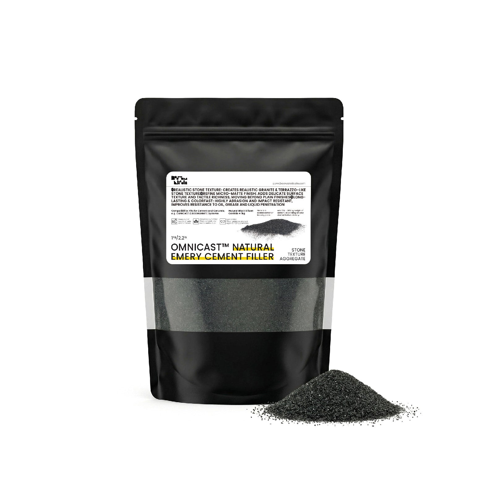 Omnicast Natural Emery Cement Filler Bag - Boowan Nicole