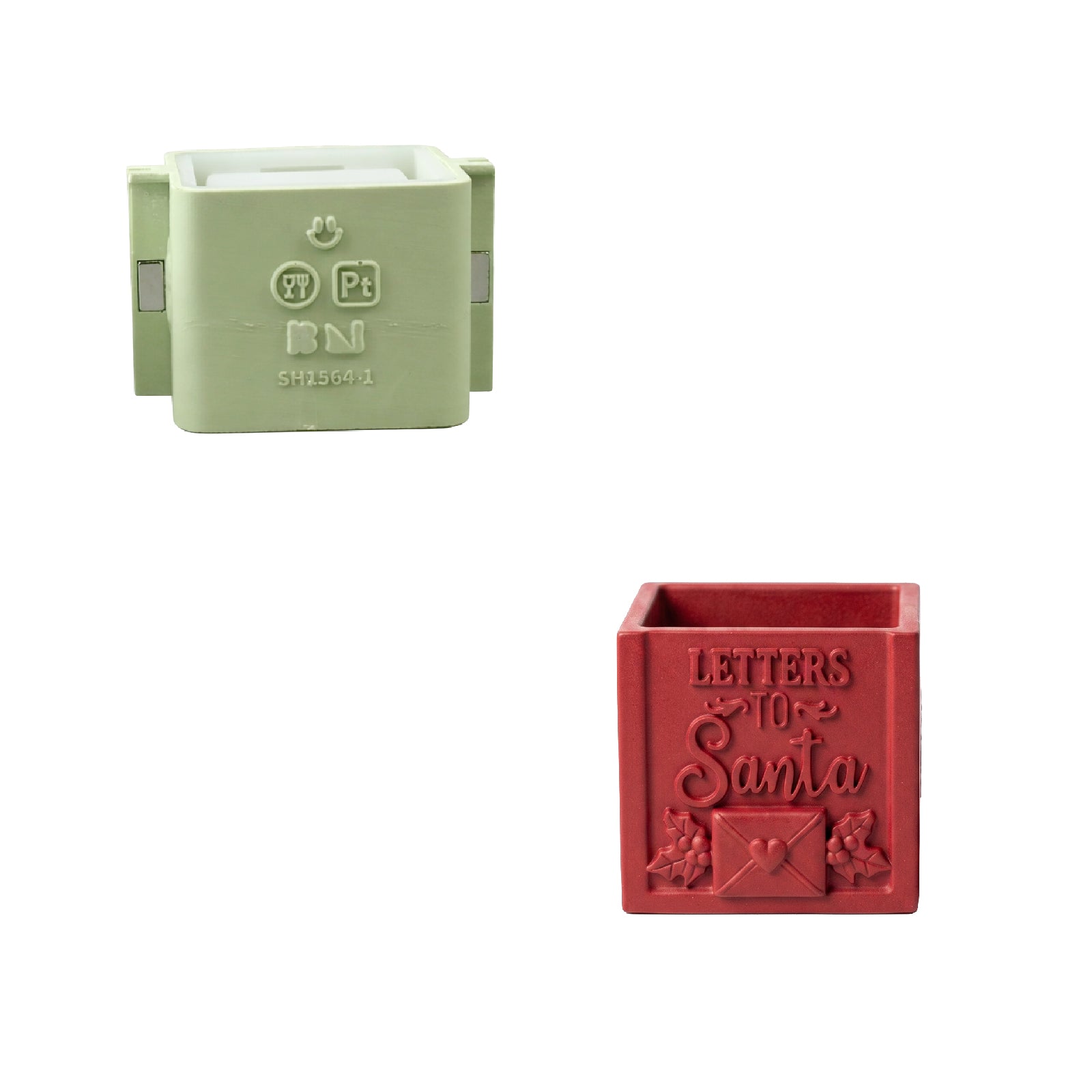Santa’s Letter Box Candle Jar Silicone Mold