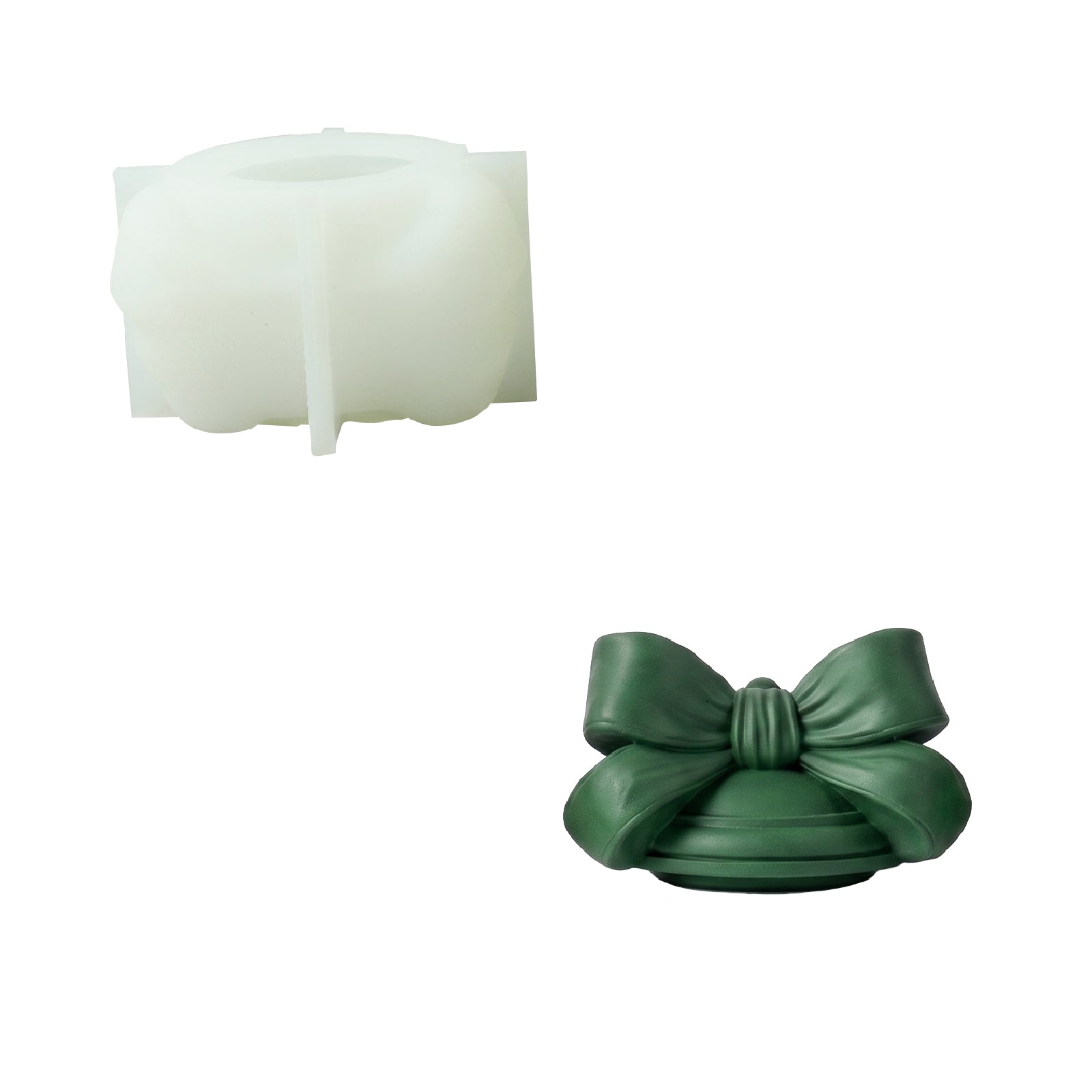 Christmas Bell Candle Jar Silicone Mold Collection