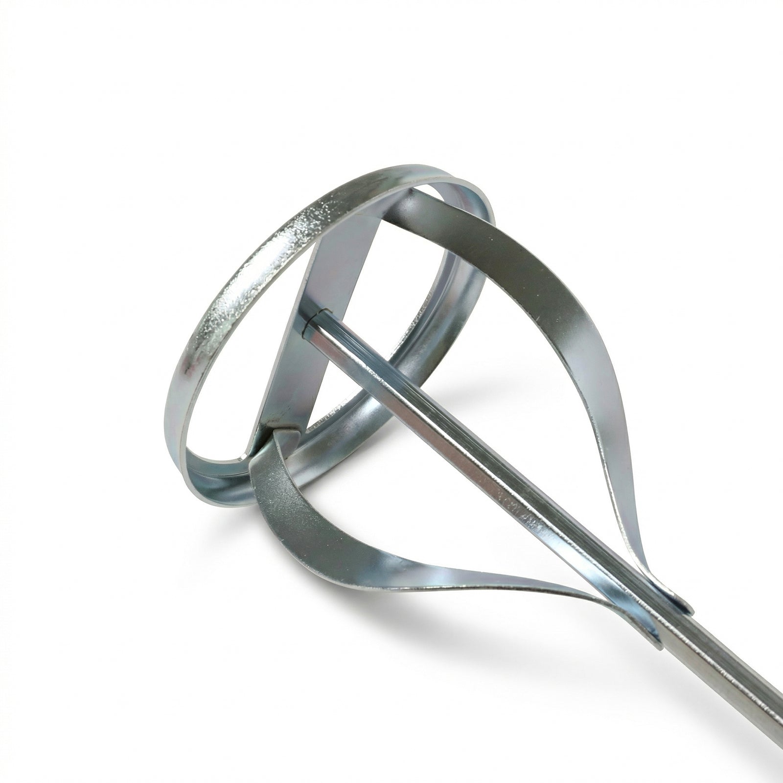 Close-up of Cement Mixing Paddle Mixing Head - Boowan Nicole