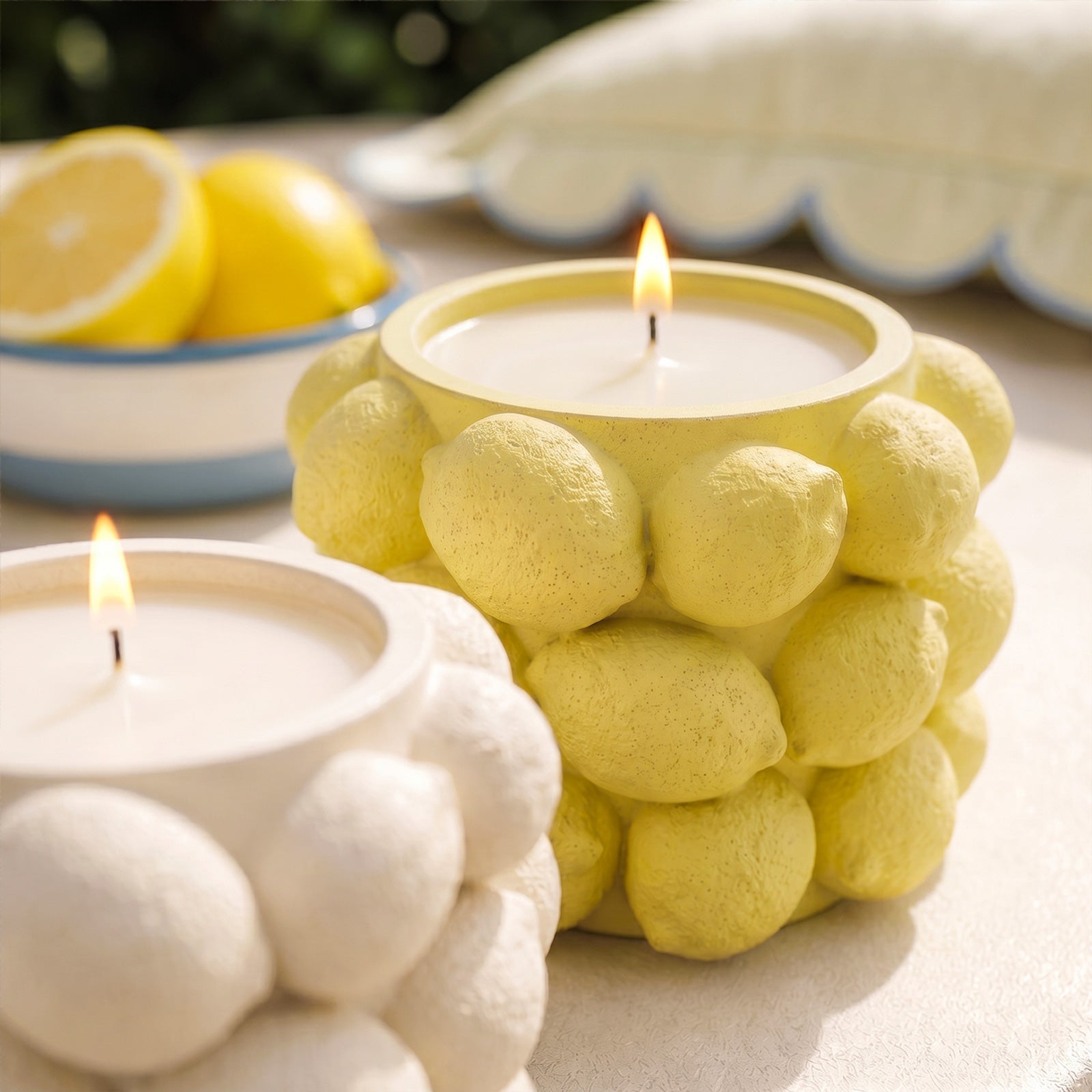 Lemon Drops Candle Jar Silicone Mold Collection