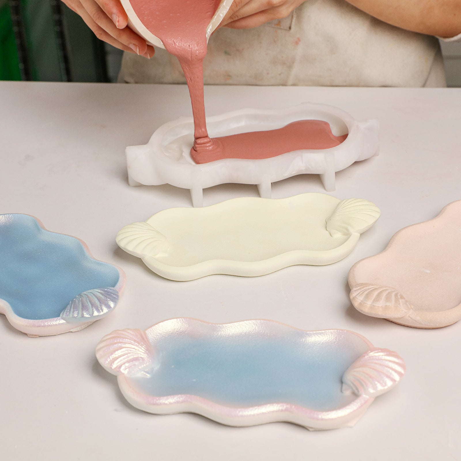 Azulmostaza x BN｜La Isla Bonita Sea Treasure Tray Silicone Mold