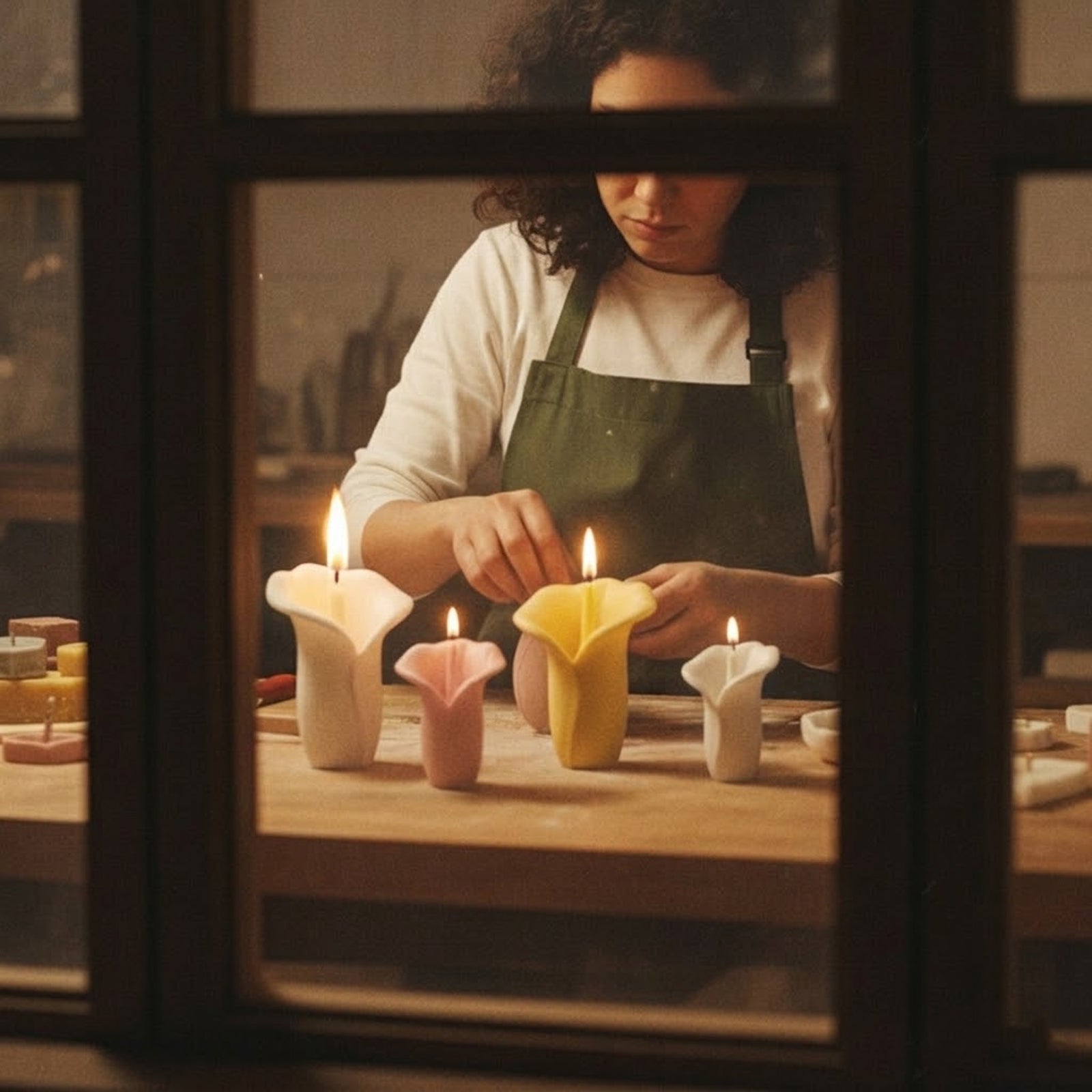 Maria Nuvem × Boowan Nicole | Copo de Luz Candle Holder Silicone Mold