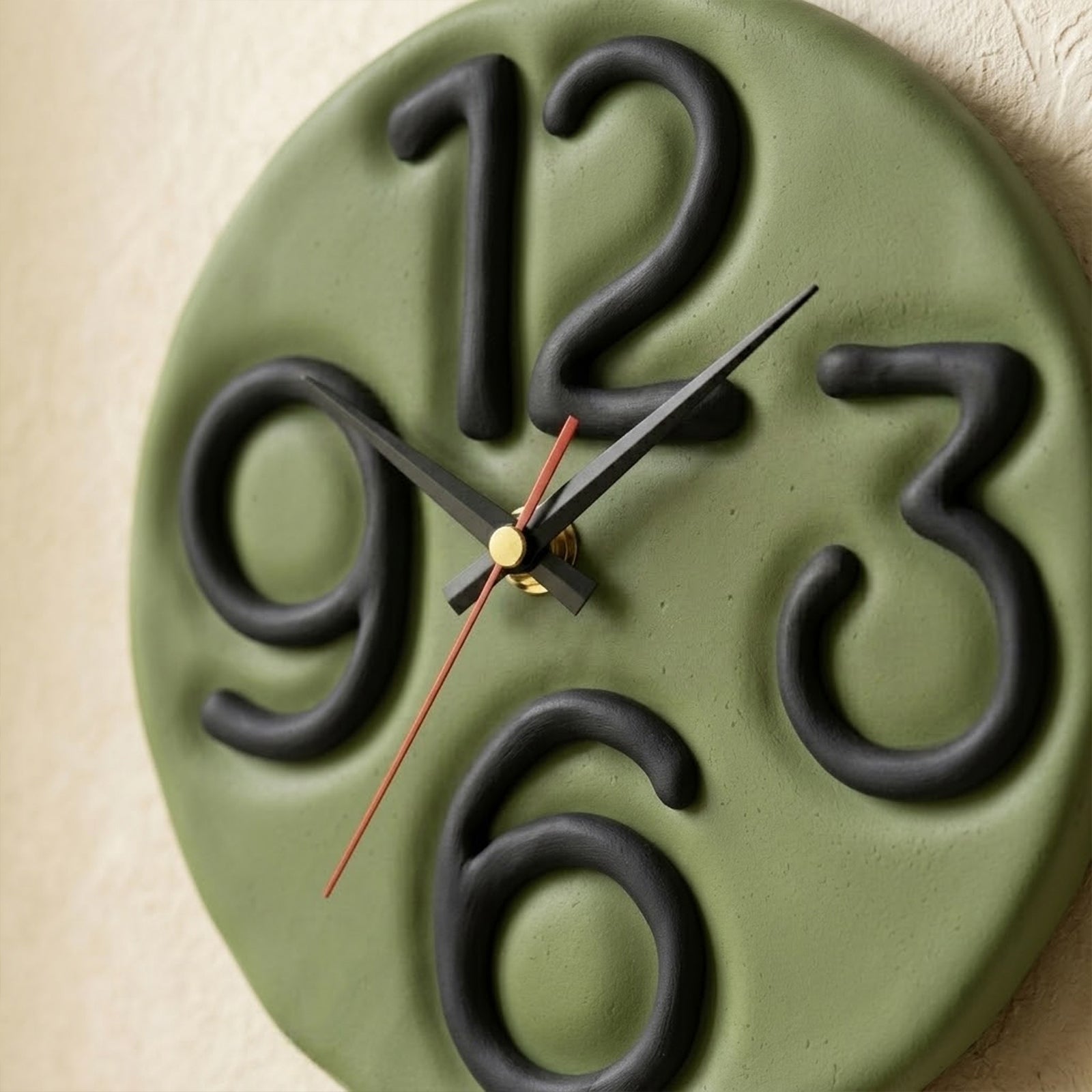 Wabi Giant Numeral Clock Silicone Mold