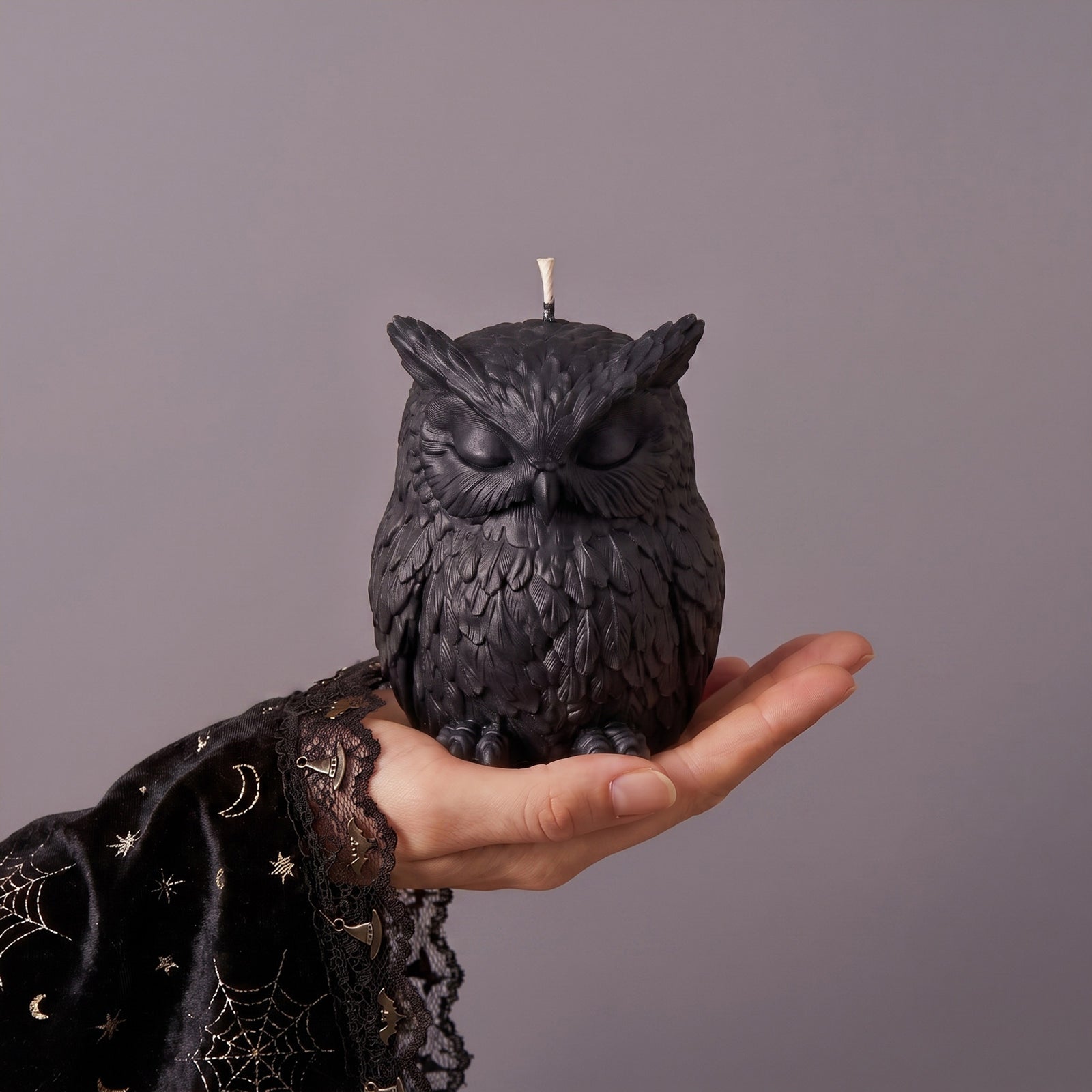 Studio82 x Boowan Nicole | Moonlight Owl Candle Silicone Mold
