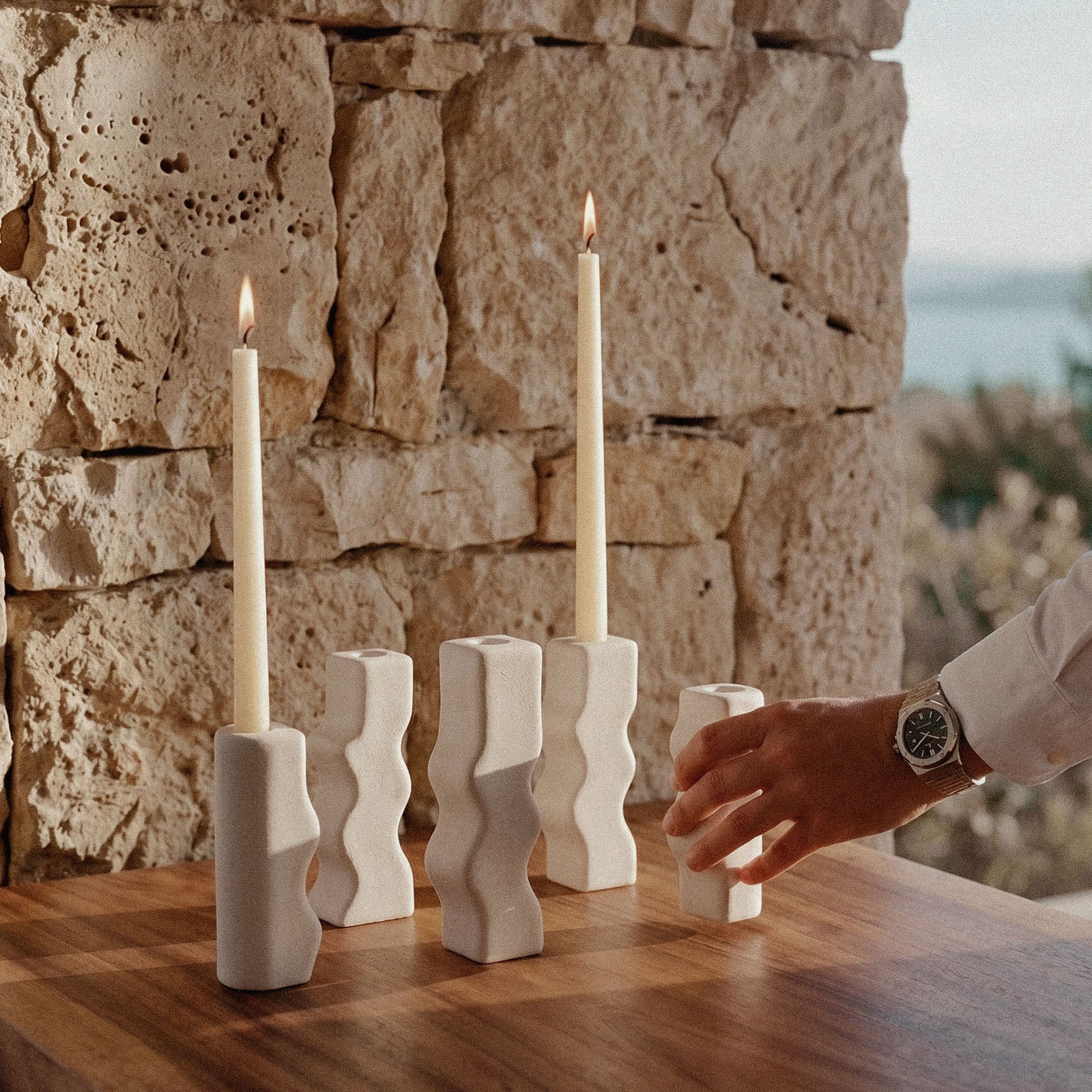 NINA FITZ x Boowan Nicole KIN Candle Holder Silicone Mold Collection