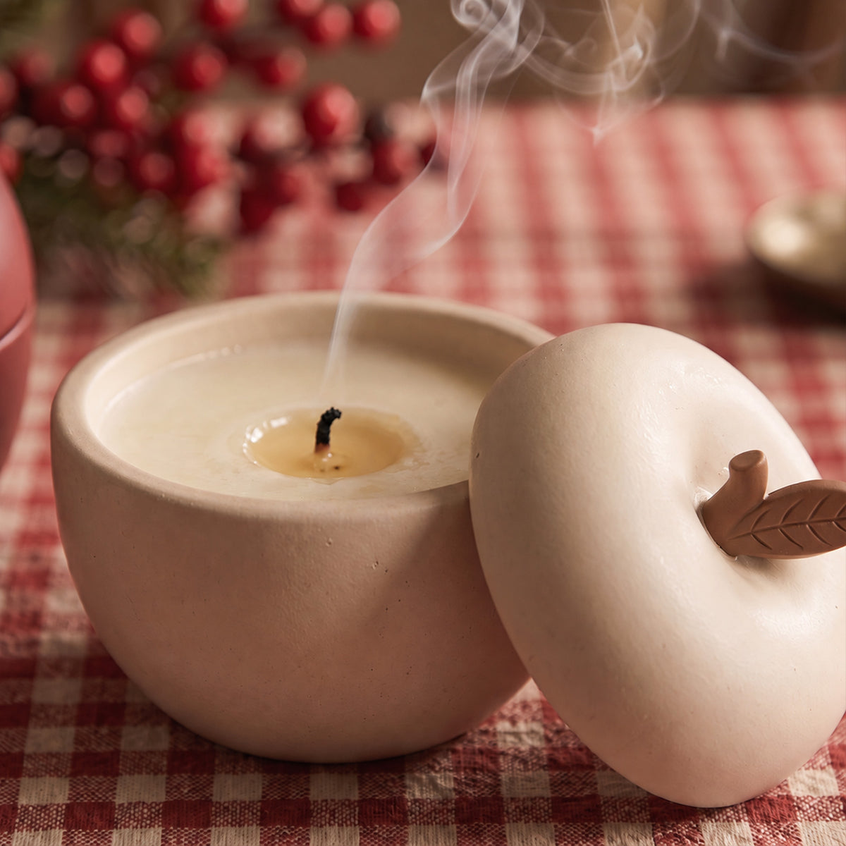 Studio82 x Boowan Nicole | Harvest Apple Candle Jar Silicone Mold