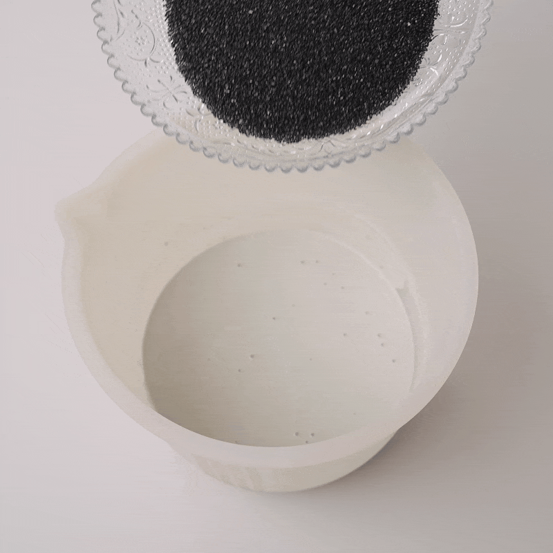 Omnicast Natural Emery Cement Tray Making Process Demonstration - Boowan Nicole