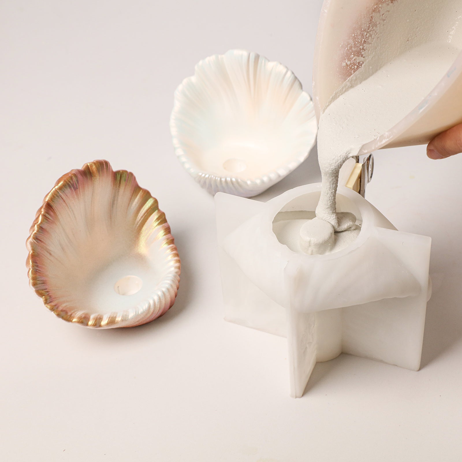 Azulmostaza x BN｜La Isla Bonita lbiza Magic Light Candle Holder Silicone Mold - product detail 2