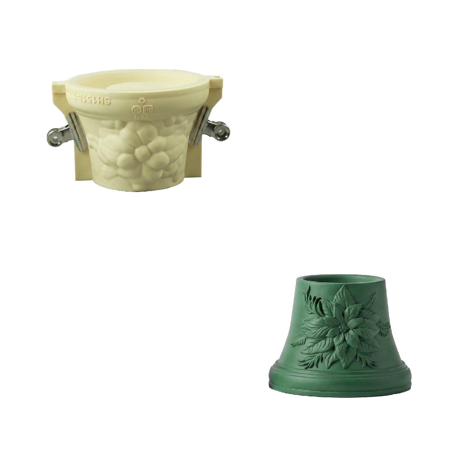 Christmas Bell Candle Jar Silicone Mold Collection