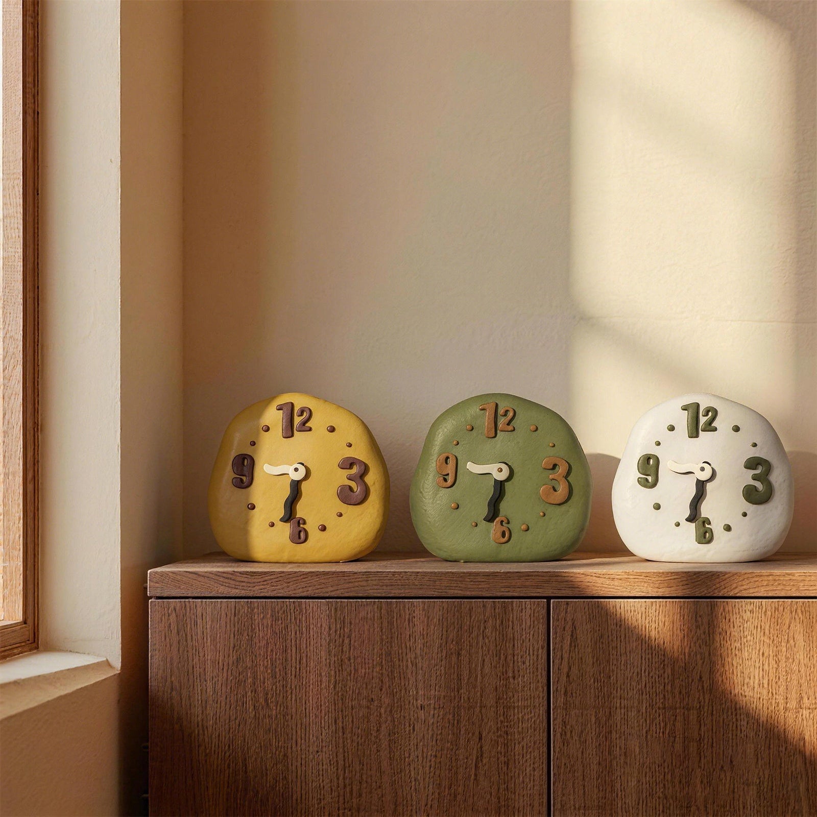 Soft Chaos Table Clock Silicone Mold