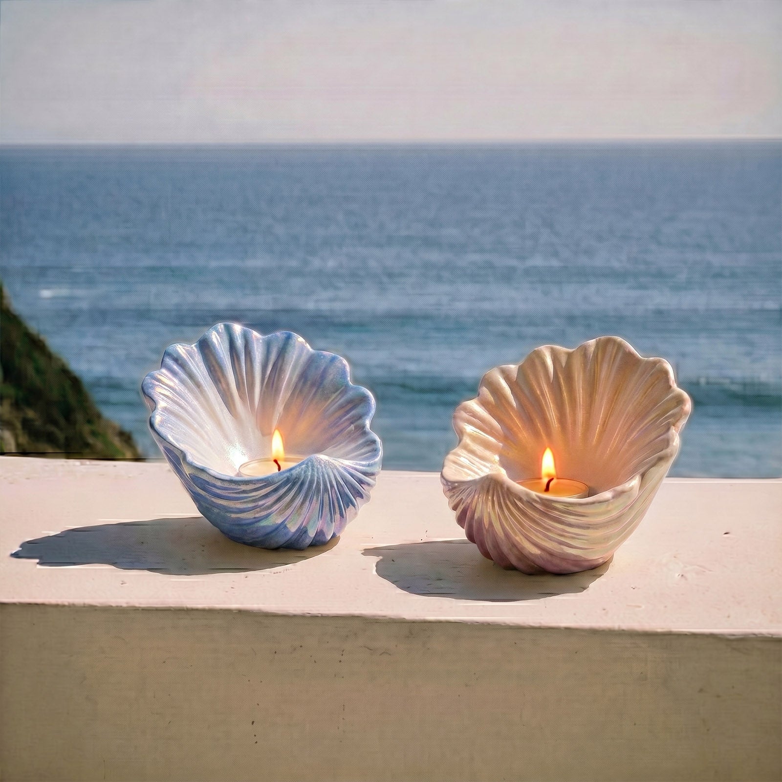 Azulmostaza x BN｜La Isla Bonita Ibiza Tealight Shell Silicone Mold - product detail 3