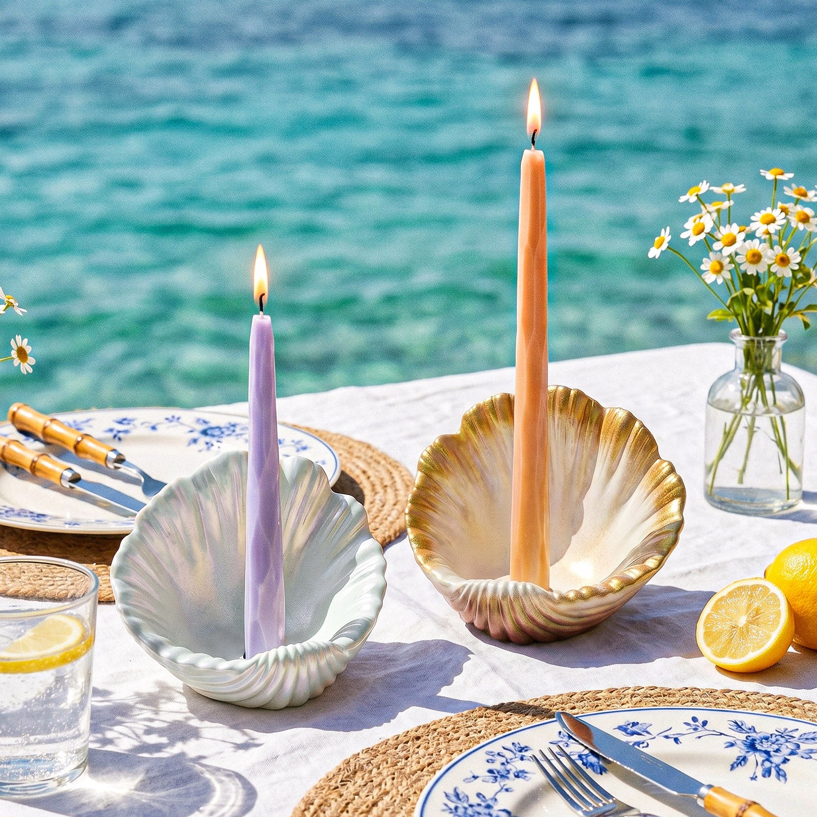 Azulmostaza x BN｜La Isla Bonita lbiza Magic Light Candle Holder Silicone Mold - product detail 3