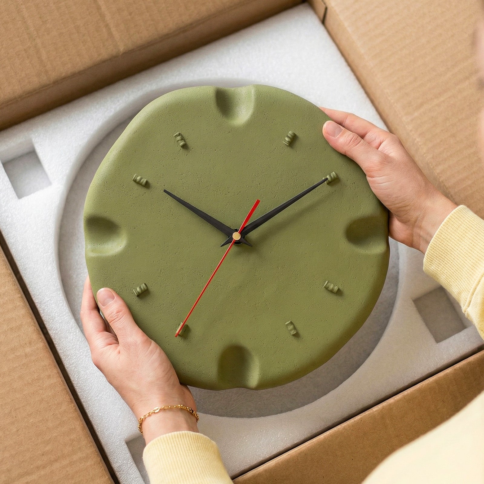 Quiet Moments Clock Silicone Mold