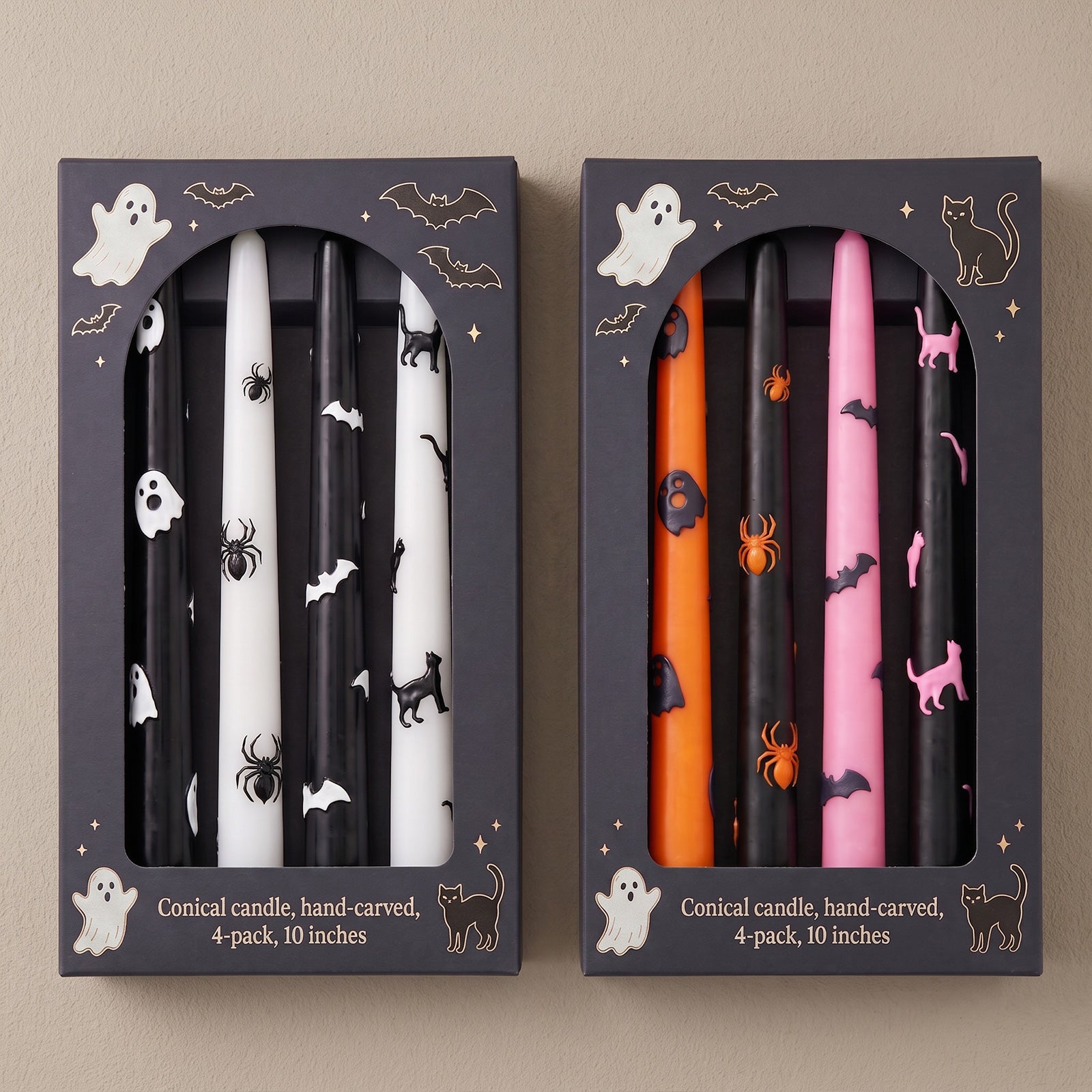 Spooky Stories Taper Candle Silicone Mold Collection
