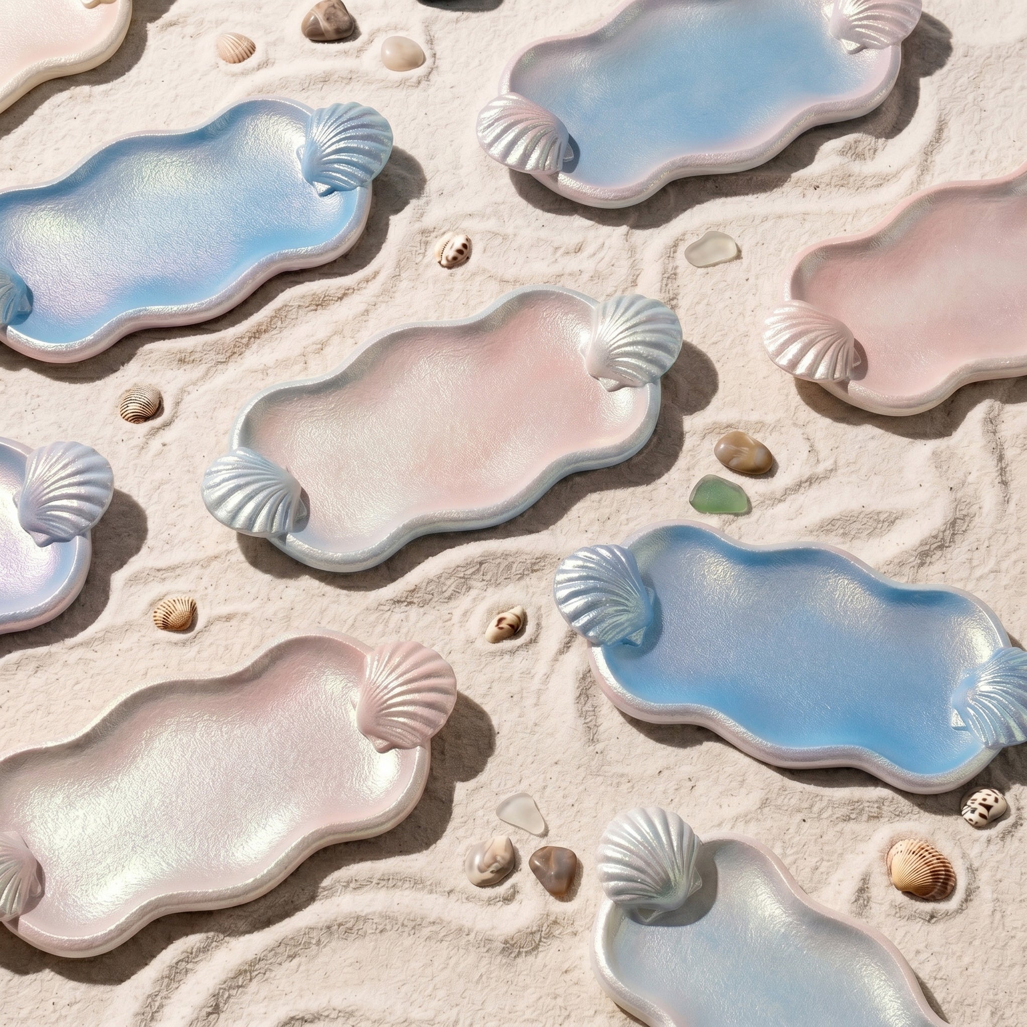 Azulmostaza x BN｜La Isla Bonita Sea Treasure Tray Silicone Mold - product detail 3