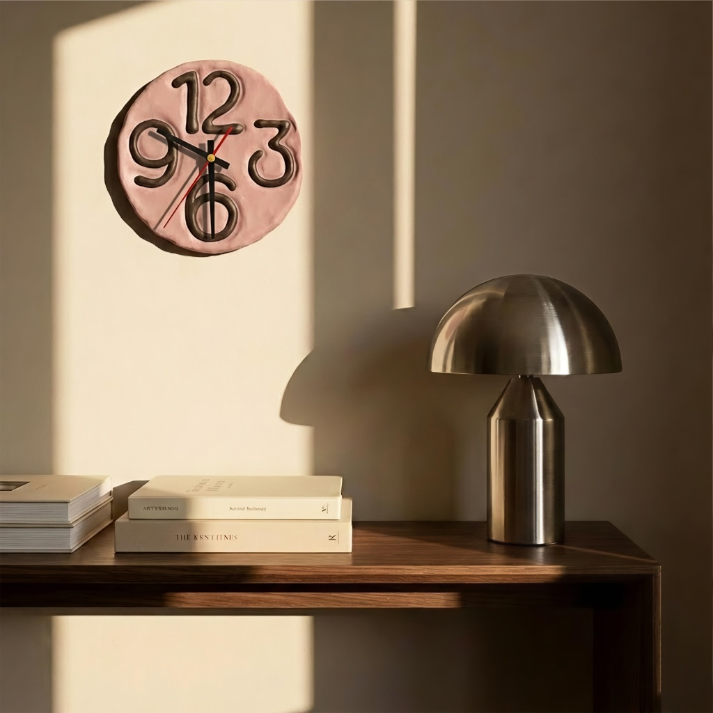 Wabi Giant Numeral Clock Silicone Mold
