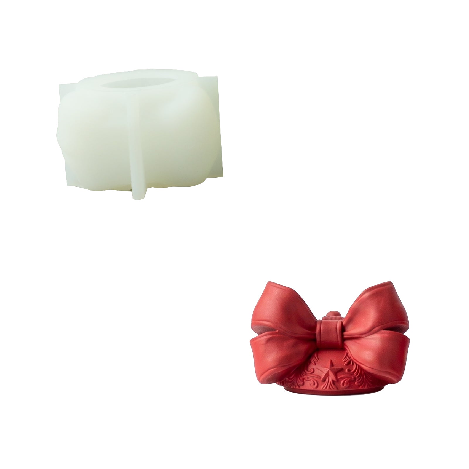 Christmas Bell Candle Jar Silicone Mold Collection
