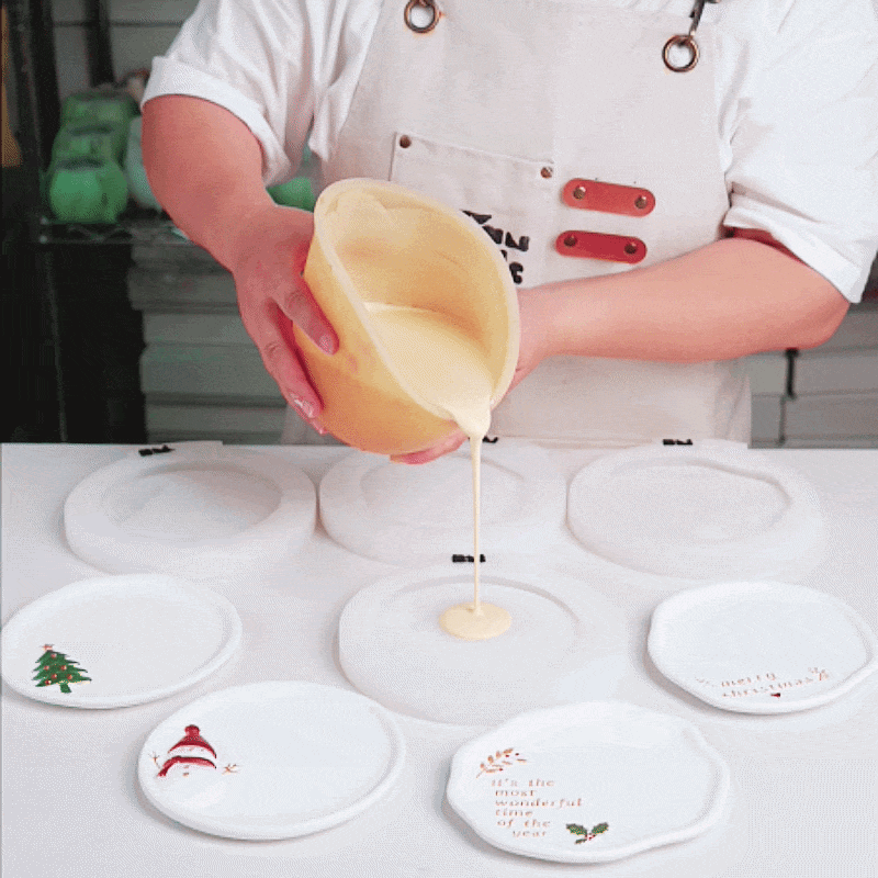 【Pre-sale】Azulmostaza × Boowan Nicole｜Christmas Memories Tray Silicone Mold Collection