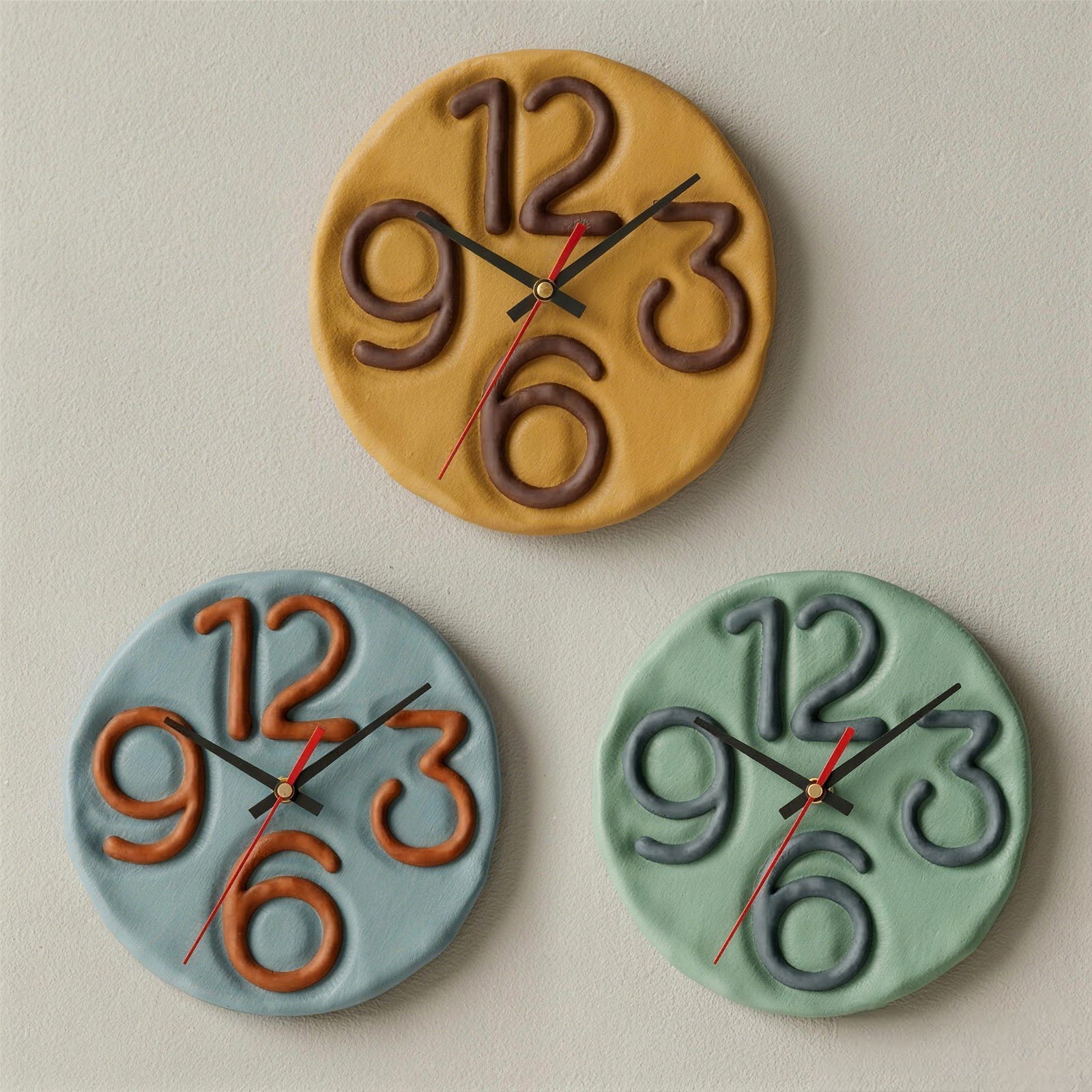 Wabi Giant Numeral Clock Silicone Mold