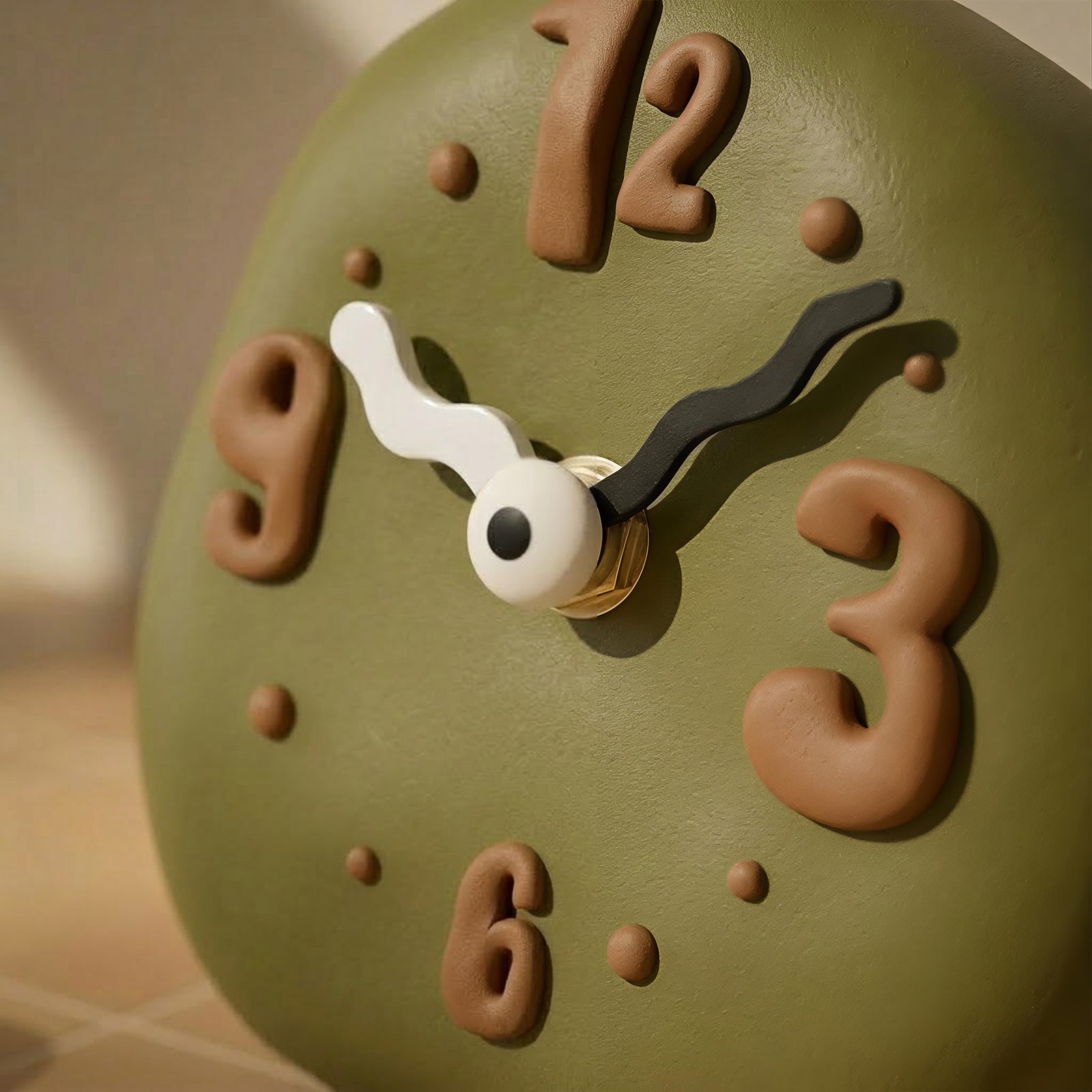 Soft Chaos Table Clock Silicone Mold