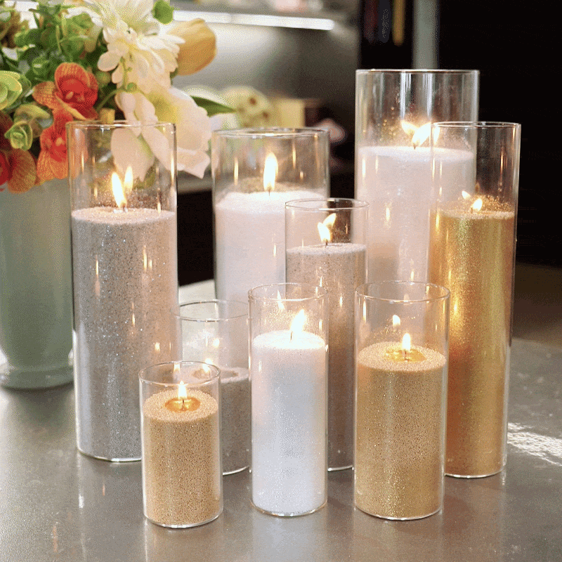 Pearl Sand Wax Burning Effect Display - Boowan Nicole