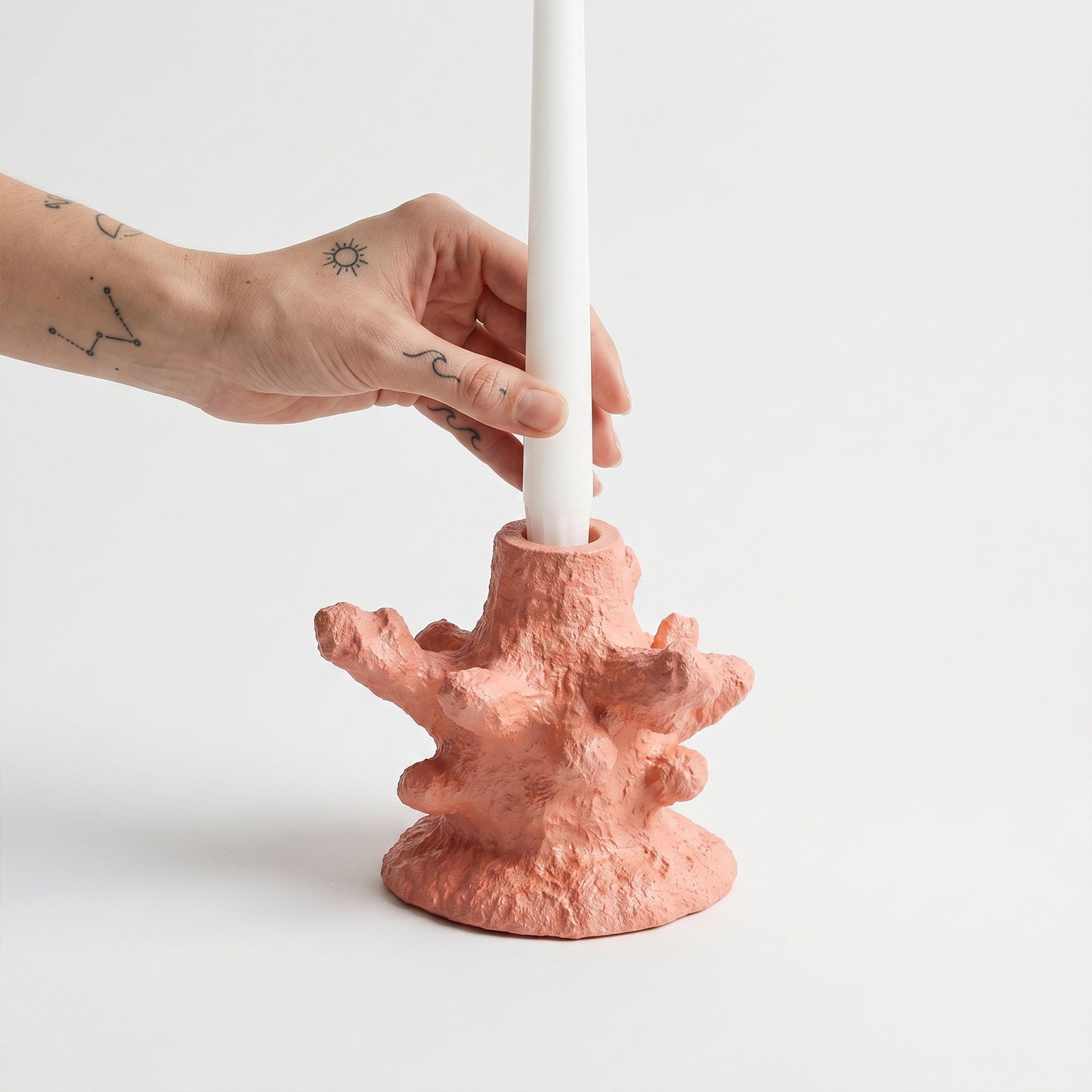 Azulmostaza × BN｜La Isla Bonita Coral Soft Light Candle Holder Silicone Mold - product detail 3