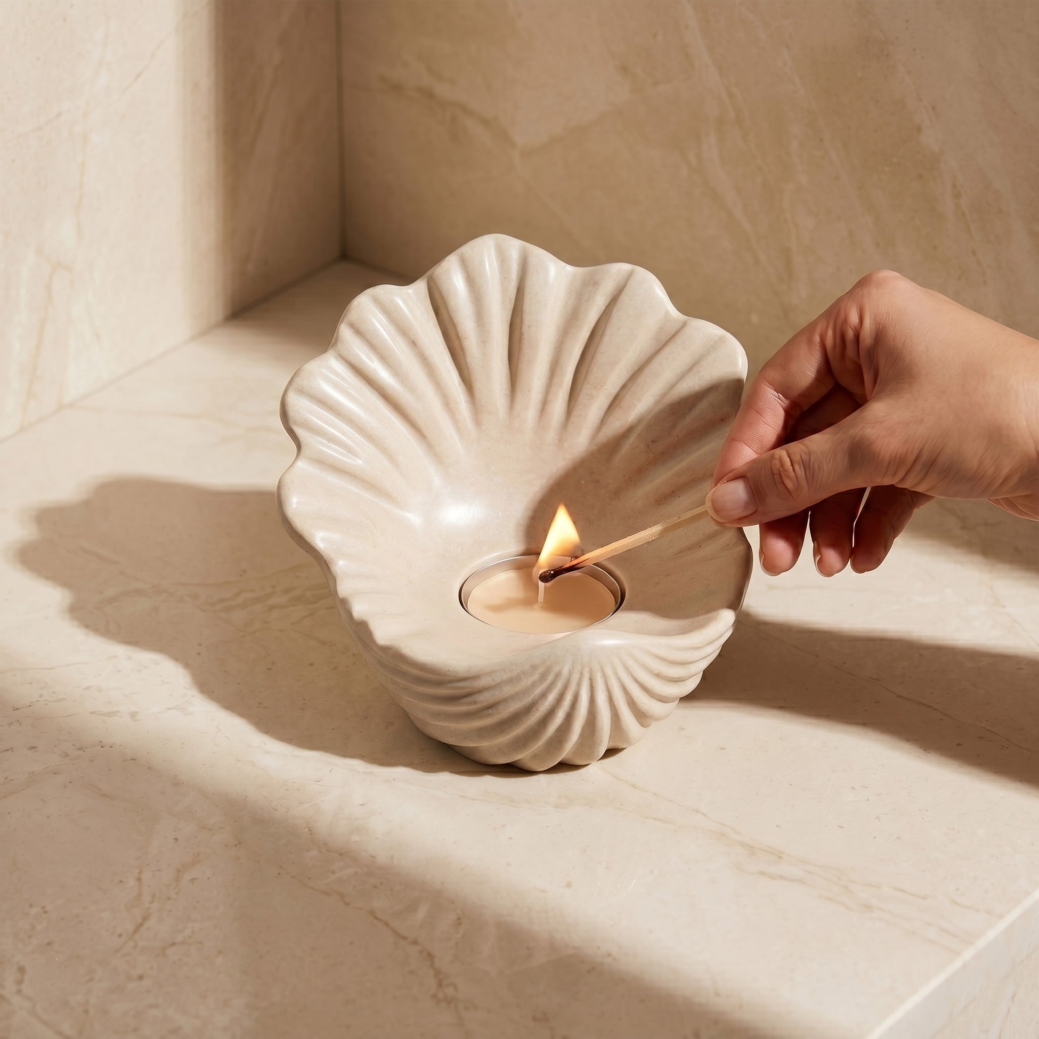 Azulmostaza x BN｜La Isla Bonita Ibiza Tealight Shell Silicone Mold - product detail 4