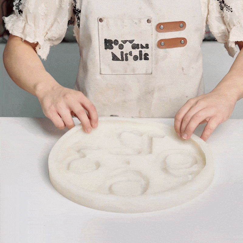Wabi Giant Numeral Clock Silicone Mold