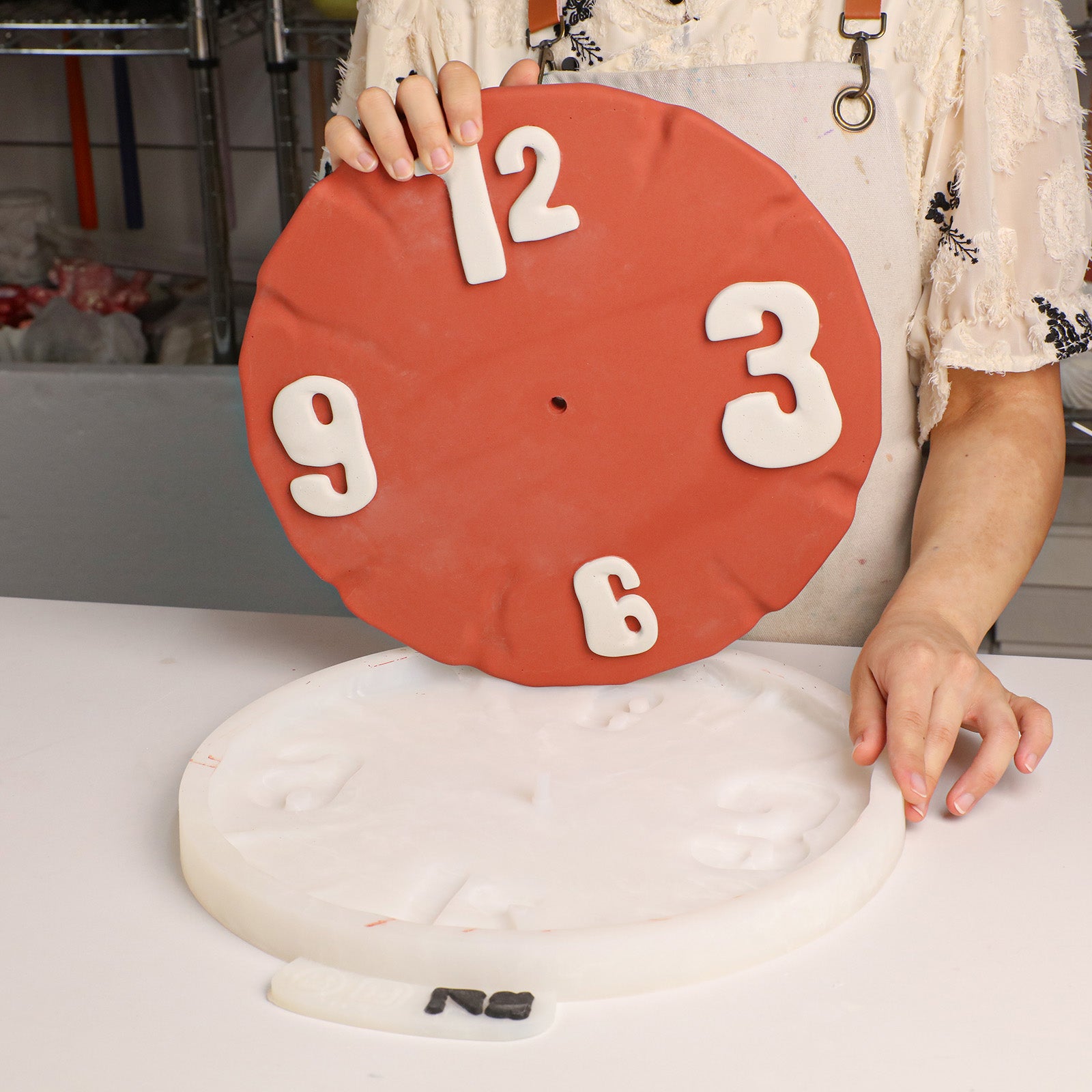 Sun-Kneaded Noon Clock Silicone Mold
