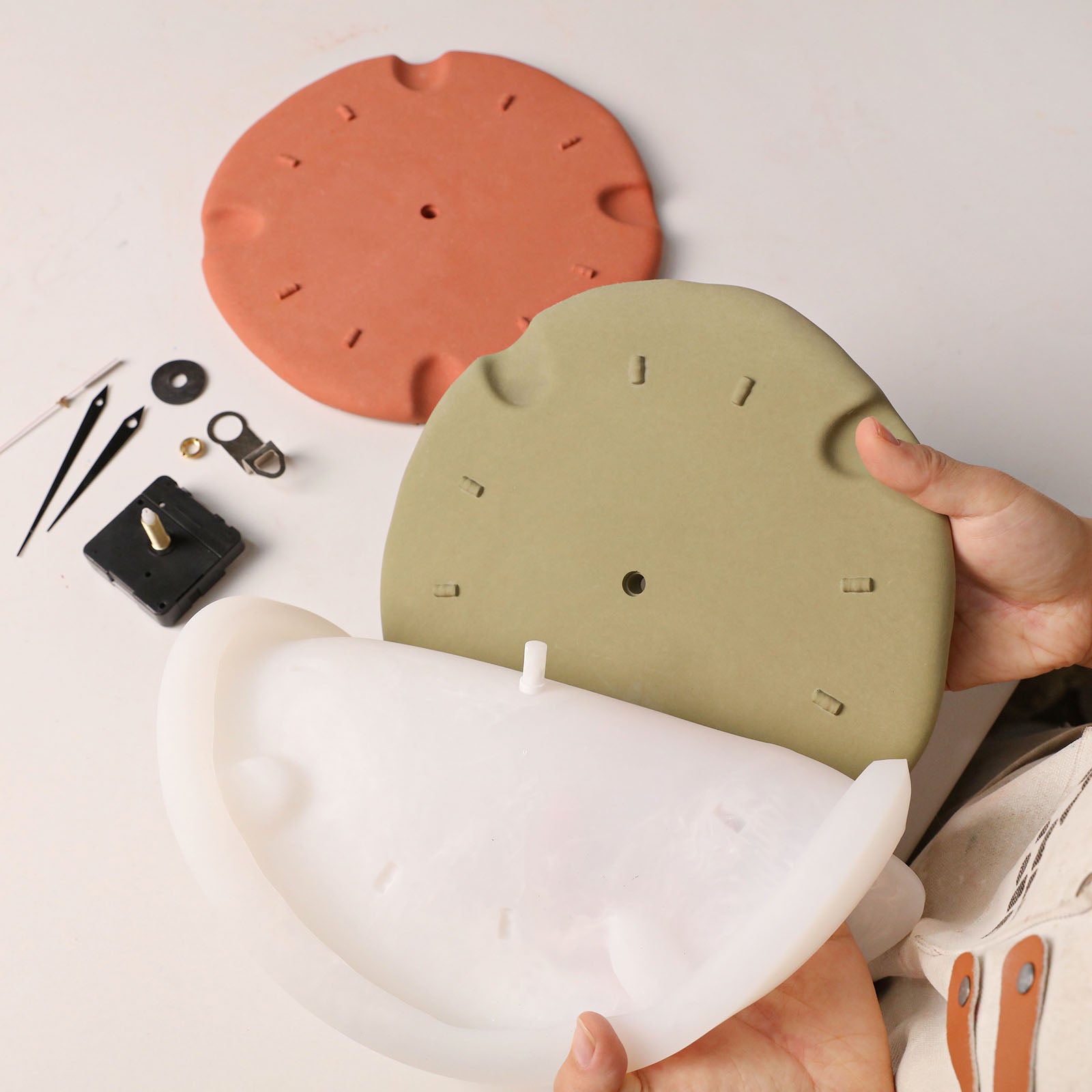Quiet Moments Clock Silicone Mold