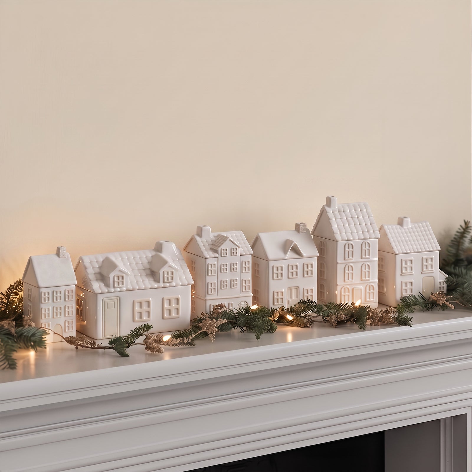 Little Dream Village Candle Jar Silicone Mold Collection