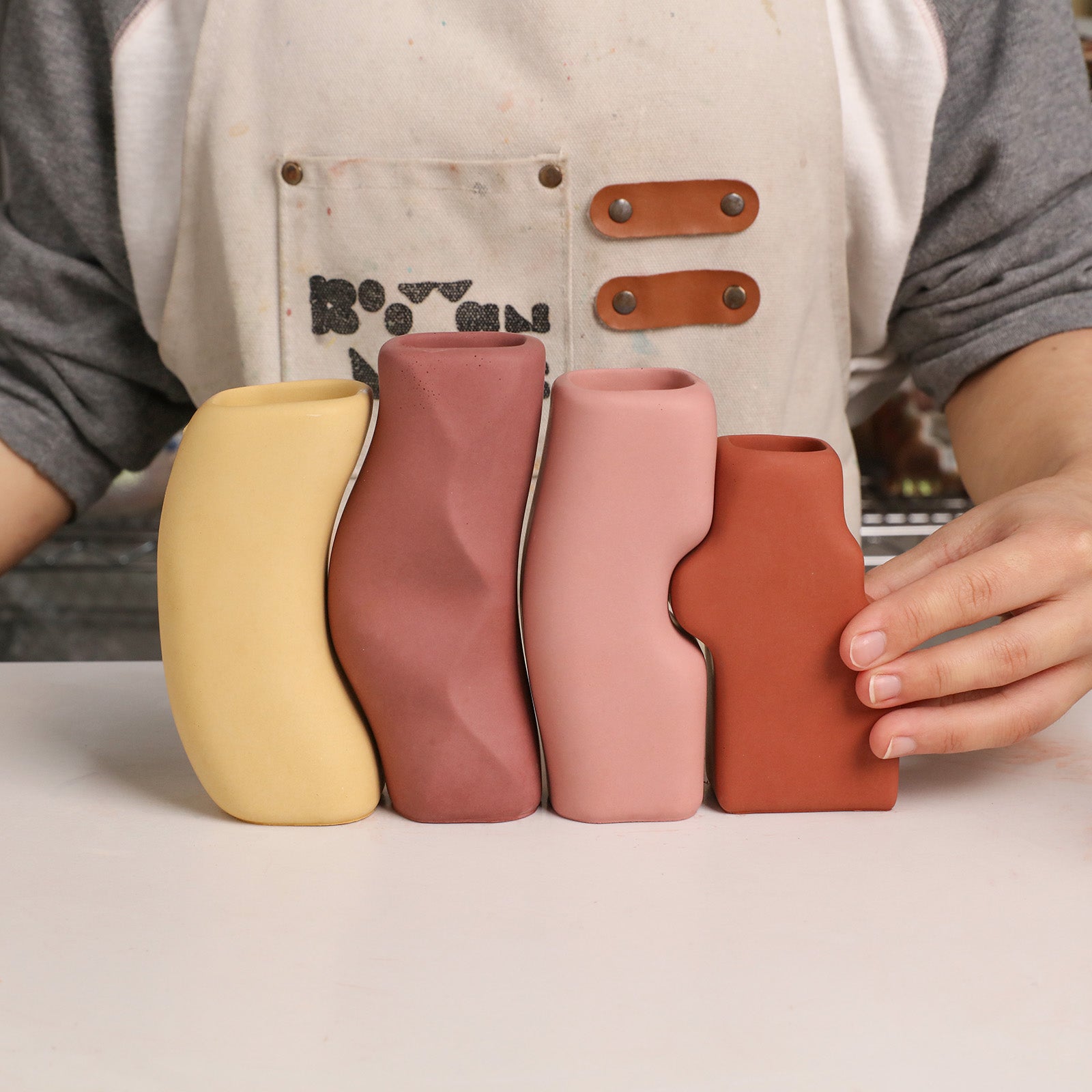 NINA FITZ x Boowan Nicole KIN Vase Mold Collection