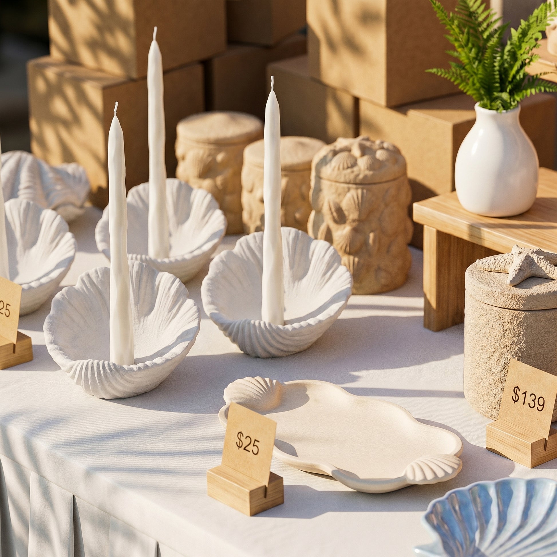 Azulmostaza x BN｜La Isla Bonita lbiza Magic Light Candle Holder Silicone Mold - product detail 7
