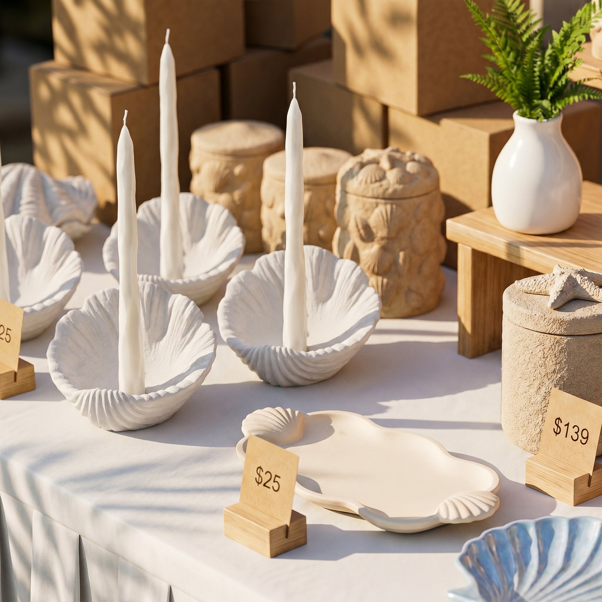 Azulmostaza x BN｜La Isla Bonita lbiza Magic Light Candle Holder Silicone Mold - product detail 7